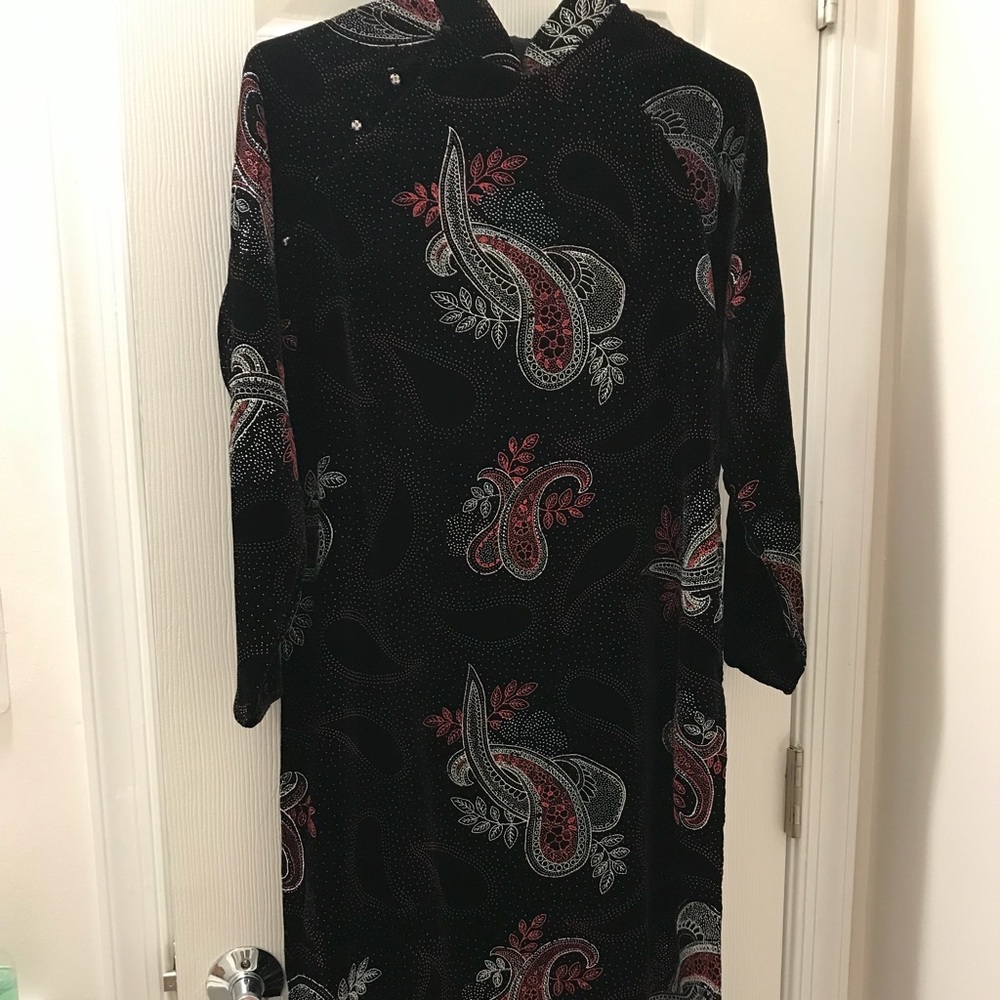 Ao dai maxi dress